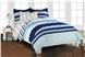 Newport Stripe BLUE Bed In A Bag Sets